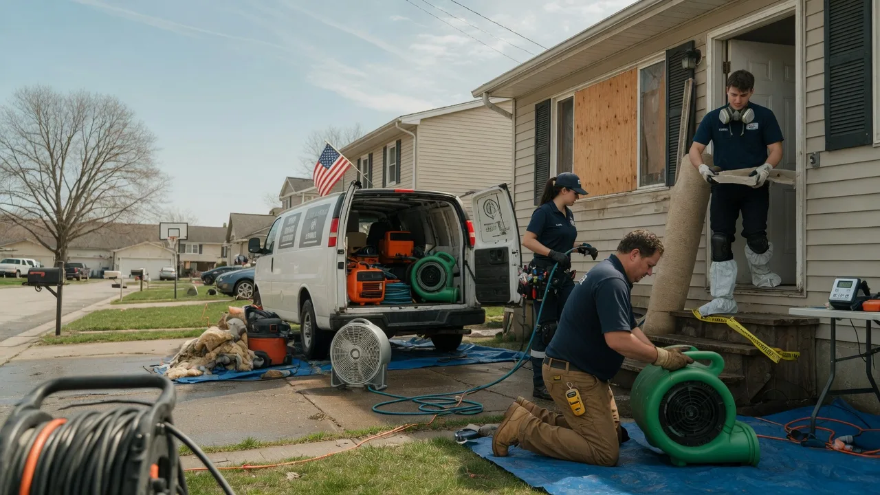 Water Damage Restoration in Stroud, OK near me